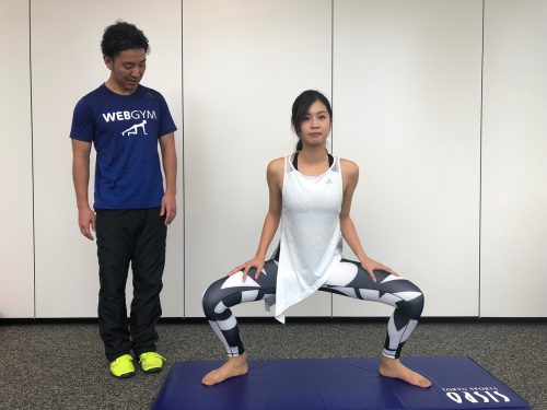 ワイドスクワット