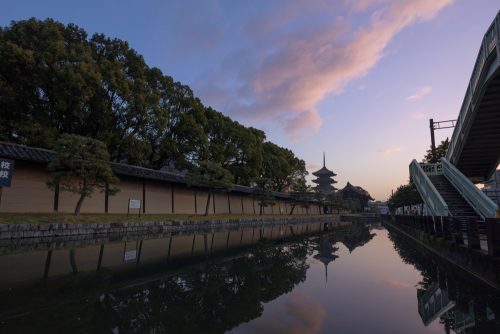 京都の朝