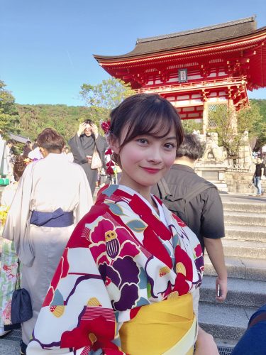 ミス中央大学・中塚美緒さん