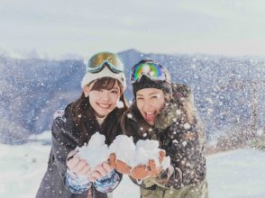雪 ゲレンデ スキー場 スキー スノボ スノージェニック かわいい写真 インスタ映え カメラ CanCam it girl
