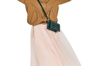 2019春トレンド、マウンテンパーカ、楓