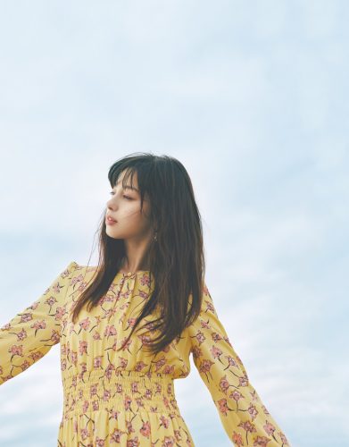 2019春トレンド、中条あやみ、春トレンドカラー、イエロー