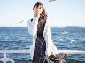 中条あやみ、ヴィンテージワンピ、着回し