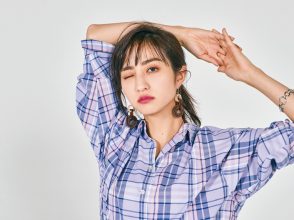 2019春夏トレンド、堀田茜、マドラスチェック