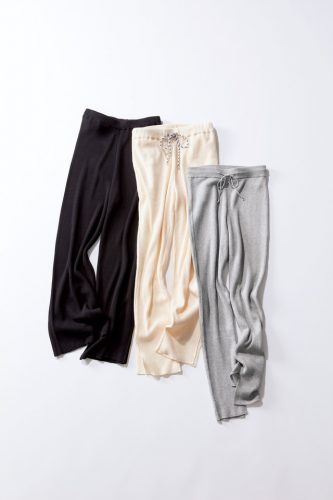 ニットパンツ、2019春夏トレンド