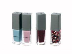 THREE ネイルポリッシュ 全4色 各1,800円（税抜）