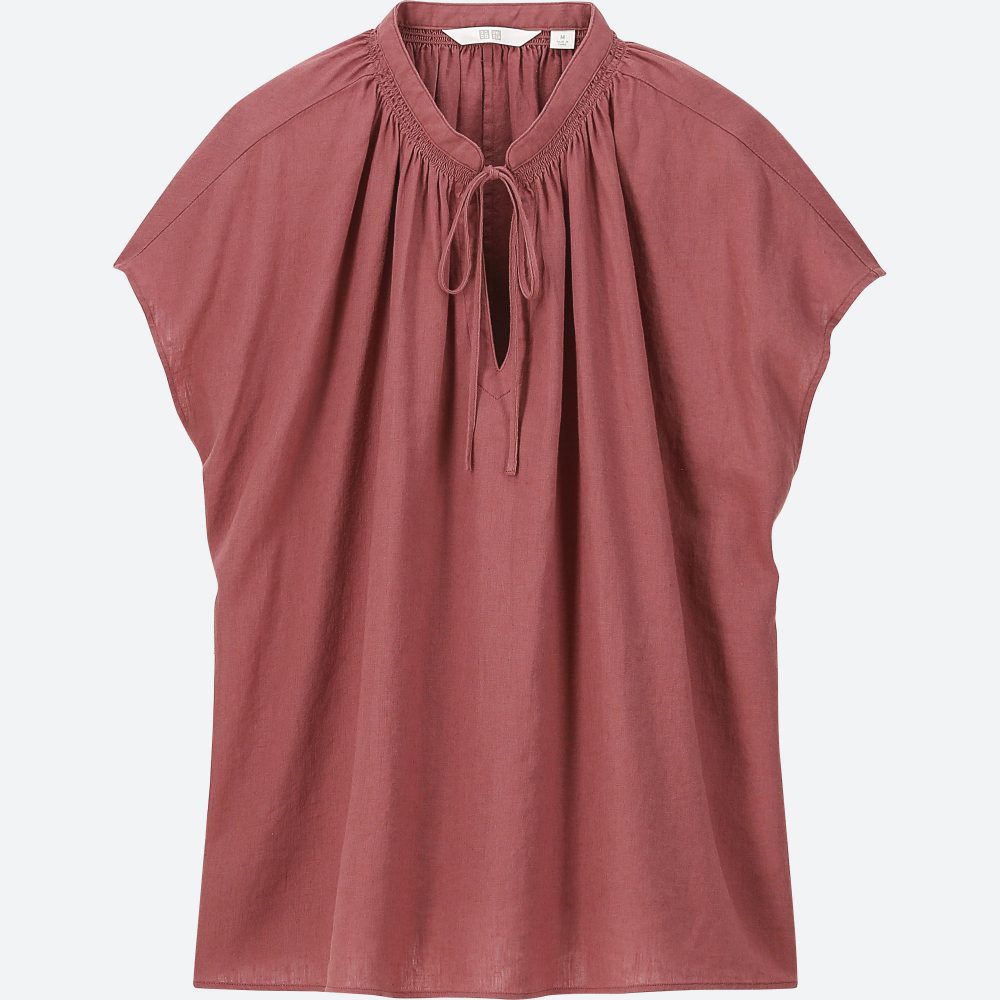 ユニクロ　UNIQLO　春の新作　ブラウス　カットソー