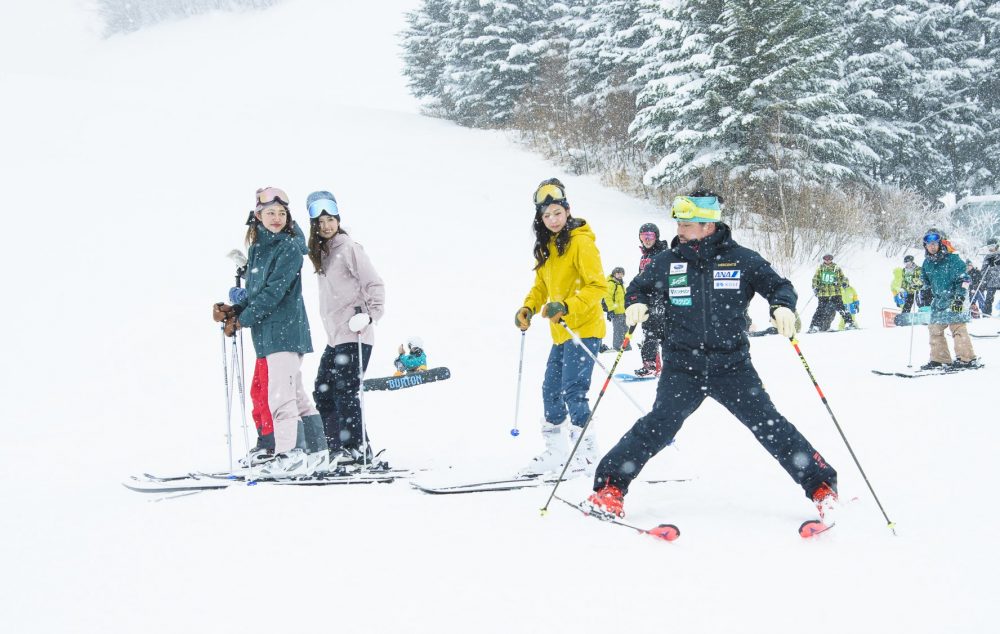 スキー スノボ CanCam 皆川賢太郎 雪 ゲレンデ 春スキー ウィンタースポーツ