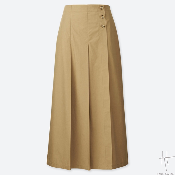 ユニクロ　UNIQLO　春の新作　スカート
