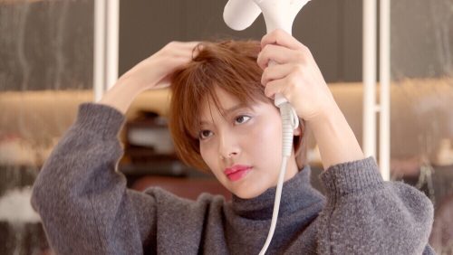 ■プロ直伝！部分ブローでふんわり＆ボリューム感をkeep