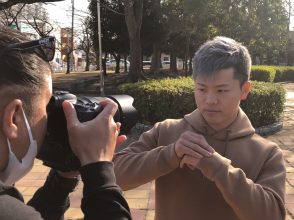 那須川天心、撮影、バックステージ