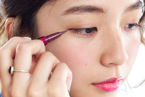 ピンクで作る「無敵モテフェイス」の作り方