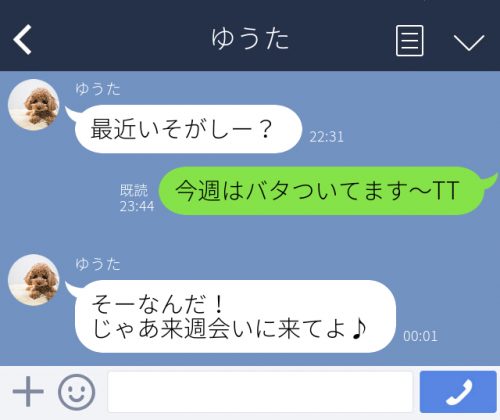 会いに来て