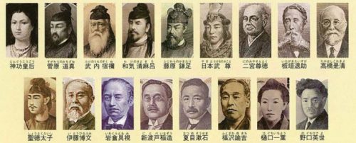 歴代のお札