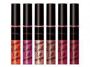 リンメル アクアリィ ブースト リップラッカー 全6色 各1,600円(税抜)