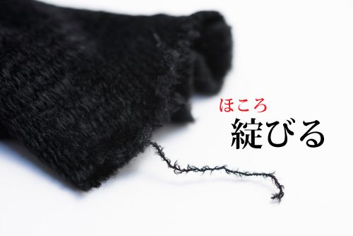 綻びるの読み方