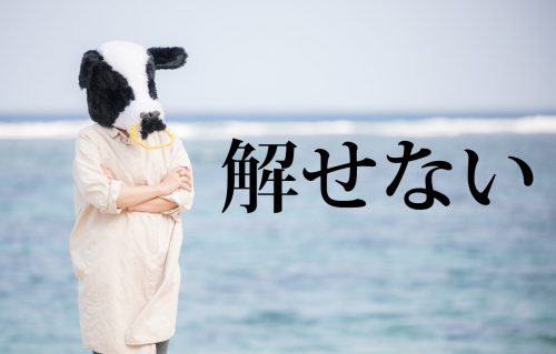 解せない