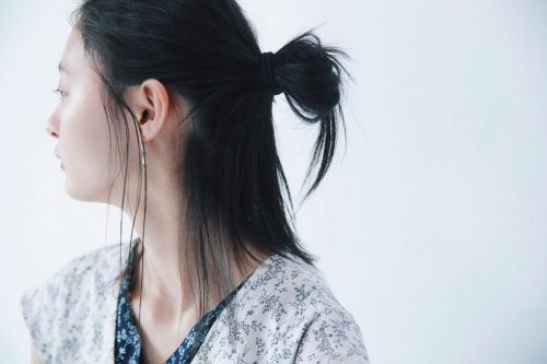 テクいらずでラフな抜け感を演出
