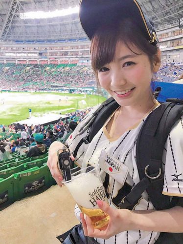 ほのか　ビール売り子日本代表