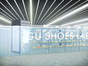 GU ジーユー 原宿 マシュマロポインテッドシューズ パンプス 新作 期間限定イベント GU STYLE STUDIO
