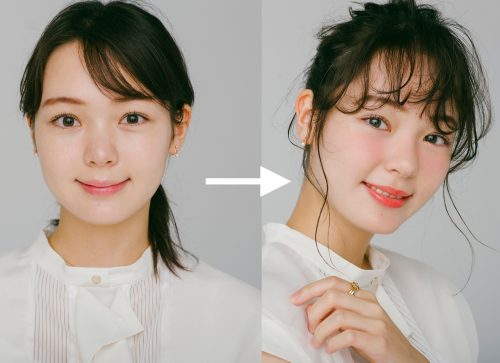 甘め派さんのピンクチークの入れ方講座