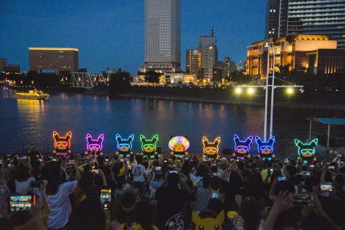 ピカチュウ大量発生チュウ　ピカチュウ　横浜　みなとみらい　イベント　大行進