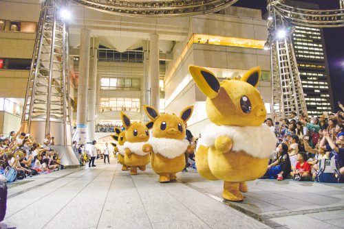 ピカチュウ大量発生チュウ　ピカチュウ　横浜　みなとみらい　イベント　大行進
