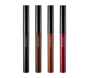 エスプリーク ビューティフルステイ リキッドライナー 4色 各2,100円(税抜・編集部調べ)