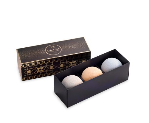■【クリスマスコフレ2019】SABON ／バスボール トリニティ（￥2,800）