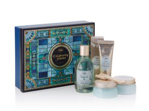 ■【クリスマスコフレ2019】SABON ／デリケート･ジャスミン ボディケアコフレ（￥10,000）