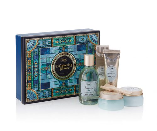 ■【クリスマスコフレ2019】SABON ／デリケート･ジャスミン ボディケアコフレ（￥10,000）