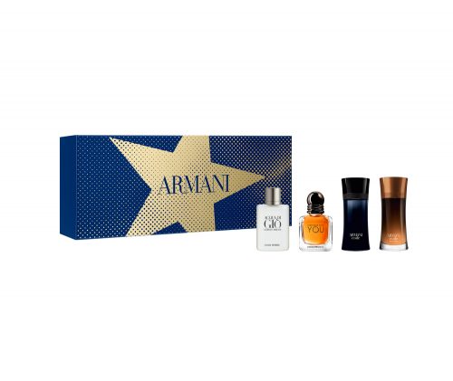 ■【クリスマスコフレ2019】アルマーニ／アルマーニ ミニチュア フレグランス コフレ オム（￥6,500）