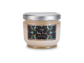 ■【クリスマスコフレ2019】SABON ／ボディスクラブ ミスティーク･シャイン600g（￥5,100）