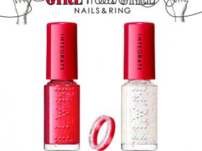 ■【クリスマスコフレ2019】インテグレート／ガールミーツガール ネールズ＆リング（￥1,000）
