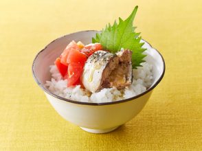 イタリアン鯖トマごはん