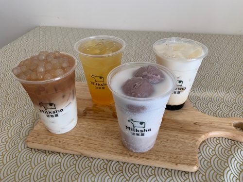 濃厚なミルクと白いタピオカで話題！台湾発ドリンクスタンド「Milksha」第一号店♪