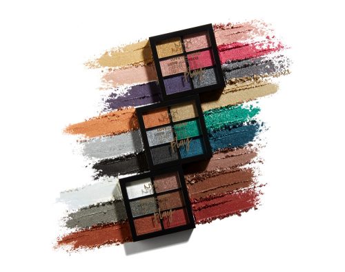 ■【クリスマスコフレ2019】NYX（ニックス）／ラブ ラスト ディスコ フォイルプレイ ピグメント パレット（￥2,400）