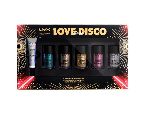 ■【クリスマスコフレ2019】NYX／ラブ ラスト ディスコ グリッター キット（￥6,000）