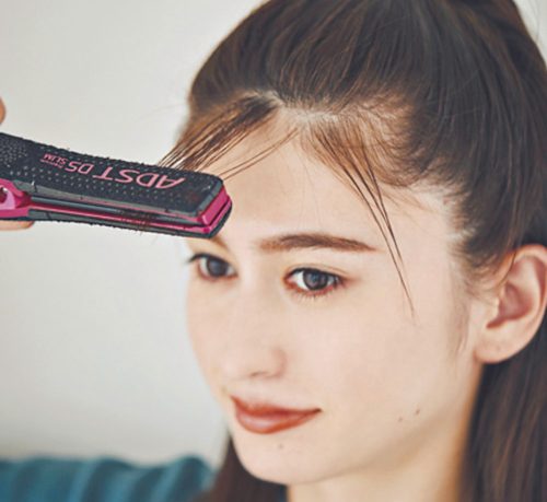 モード＆ストリートに！今っぽハーフアップヘアの作り方