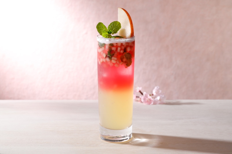 スターバックス リザーブ® カフェエプロン サクラ さくらアリュールキャスケードとプリンチミモザトルタ