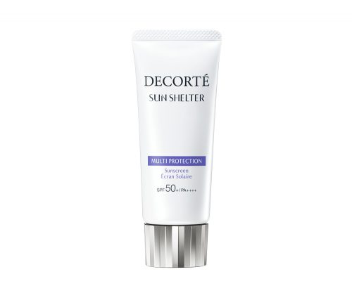 コスメデコルテ サンシェルター マルチ プロテクション SPF50／++++＜日焼け止め用乳液＞ 35g 3,000円（税抜）60g 4,200円（税抜）