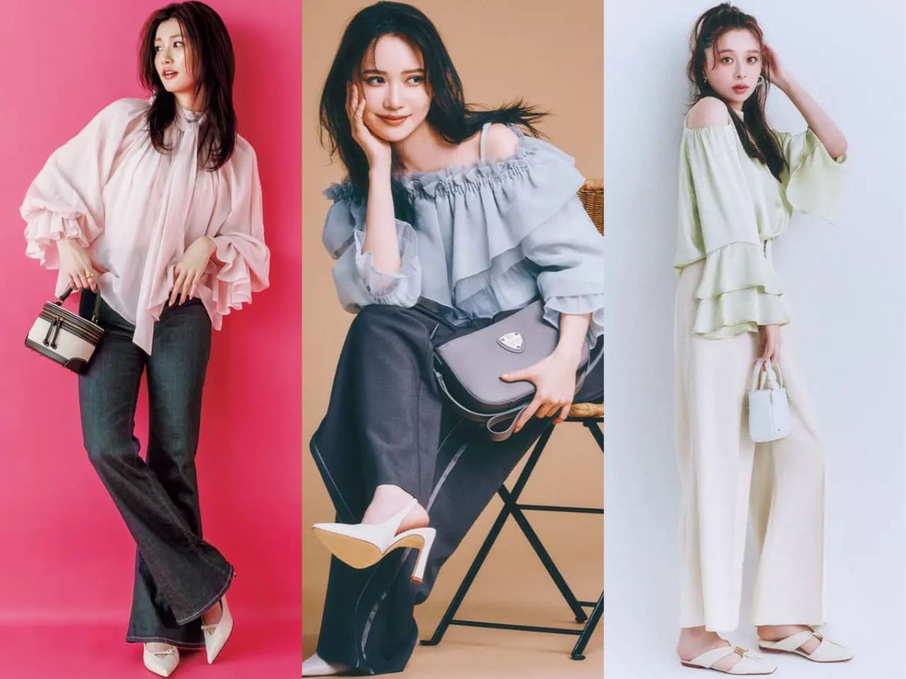 トレンドのブラウス特集