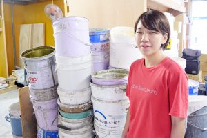 原田左官工業所　福吉奈津子さん