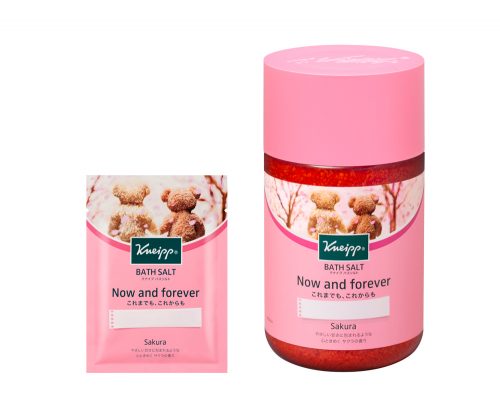 クナイプ バスソルト サクラの香り 50g 150円（税抜）、850g 2,400円（税抜）