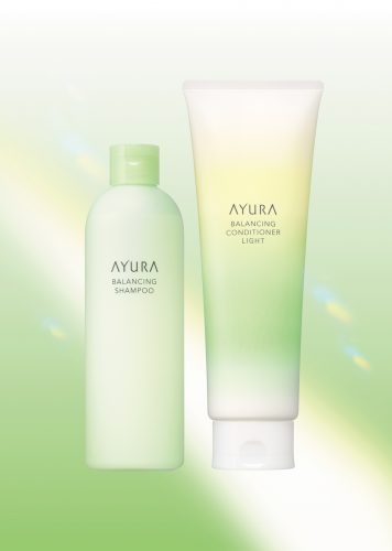 バランシングシャンプー 300mL 2,200円、バランシングコンディショナー ライト・モイスト 各250g 2,200円（すべて税抜）