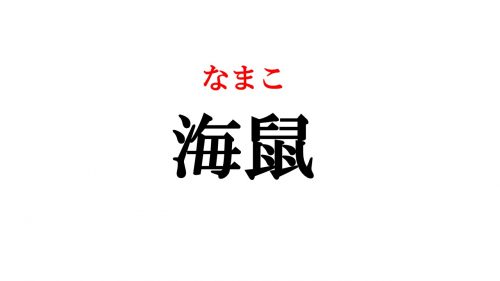 「海鼠」