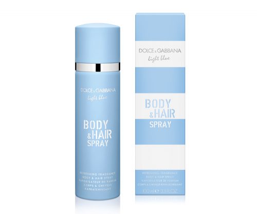 ドルチェ＆ガッバーナ ライトブルー ボディ&ヘアスプレー（女性用）ボディ＆ヘア用 100mL 4,300円（税抜）