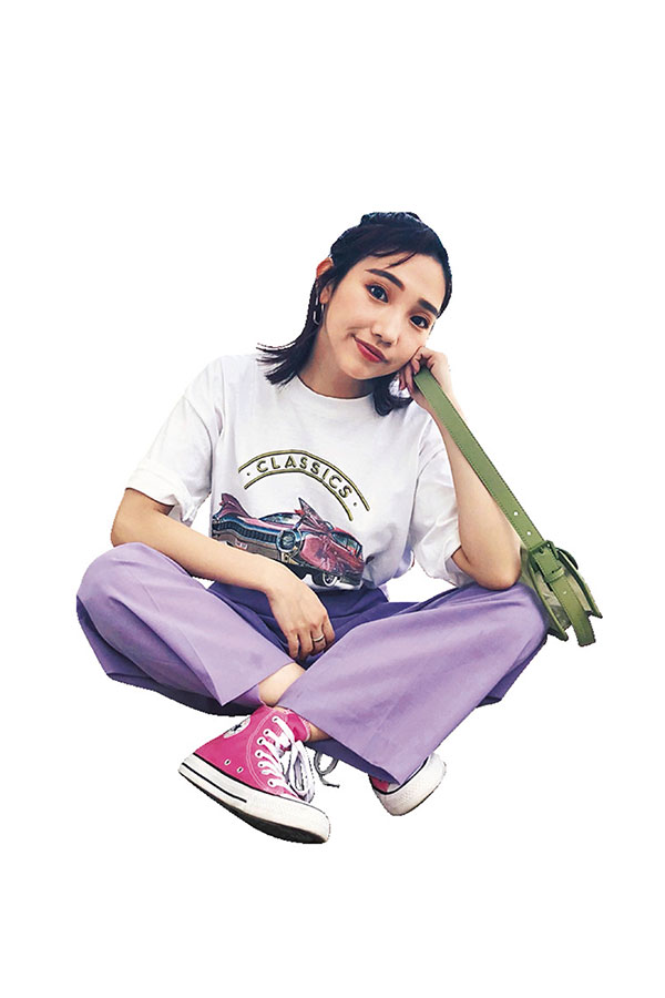 オーバーサイズTシャツ夏コーデ