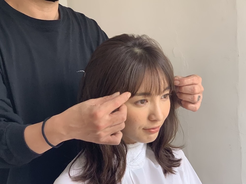 初心者さんにも！うねるようなクセを生かした外ハネ