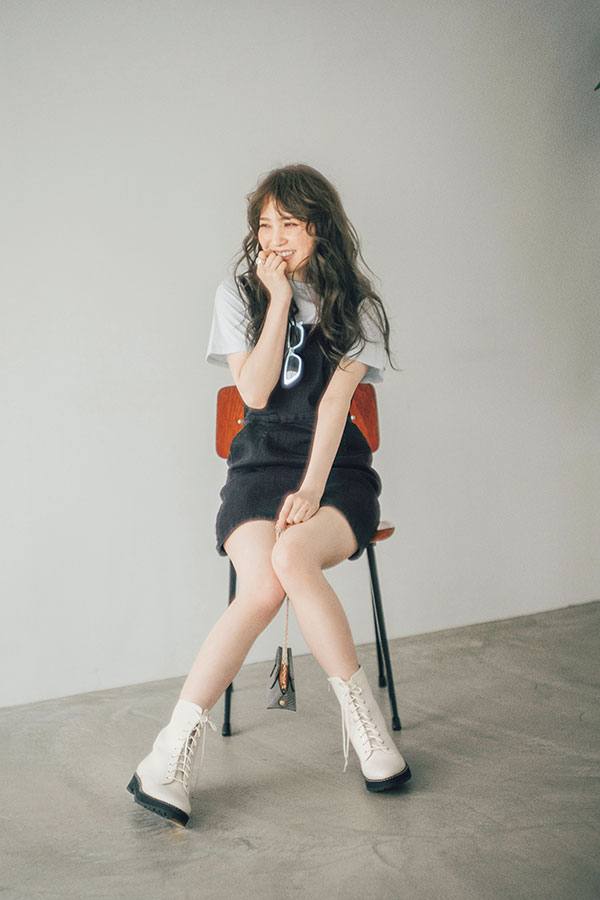かとし的IF…♥なデート服『辛口ミニワンピでドラえもんに会いに行きたい♥』